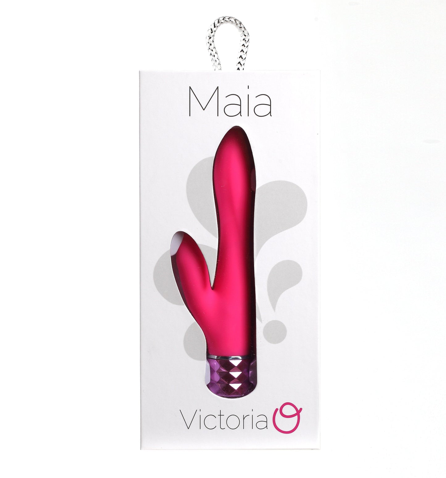 Maia Victoria - Pink 15.2 cm USB Rechargeable Rabbit Vibrator Maia Toys