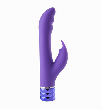 Maia Hailey - Purple 15.2 cm USB Rechargeable Rabbit Vibrator Maia Toys