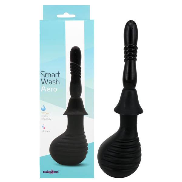 Smart Wash - Aero - Black Unisex Douche - 220 ml Capacity Seven Creations
