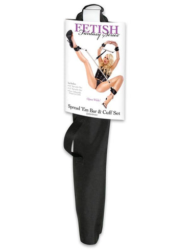 Fetish Fantasy Series Spread 'em Bar & Cuff Set Pipedreams