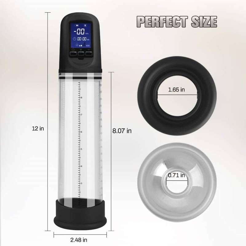 Apex Luxury USB LCD Auto-Pump Clear Daytona