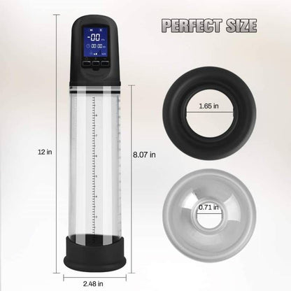 Apex Luxury USB LCD Auto-Pump Clear Daytona