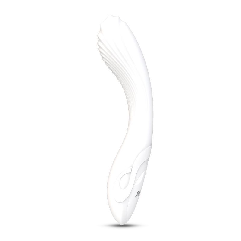 Flexible Bending Silicone Vibrator White Drywell