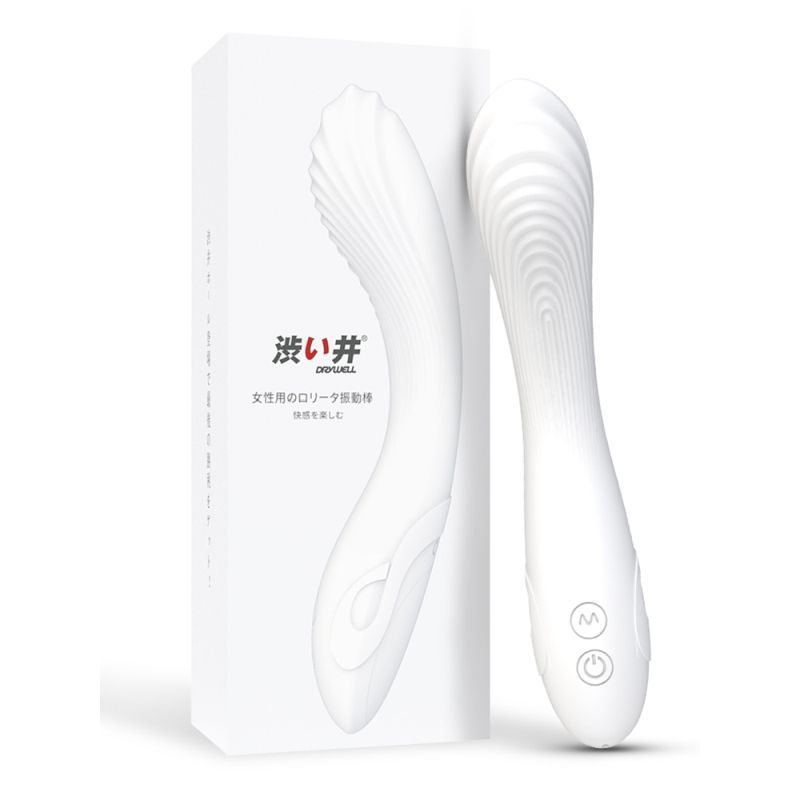 Flexible Bending Silicone Vibrator White Drywell