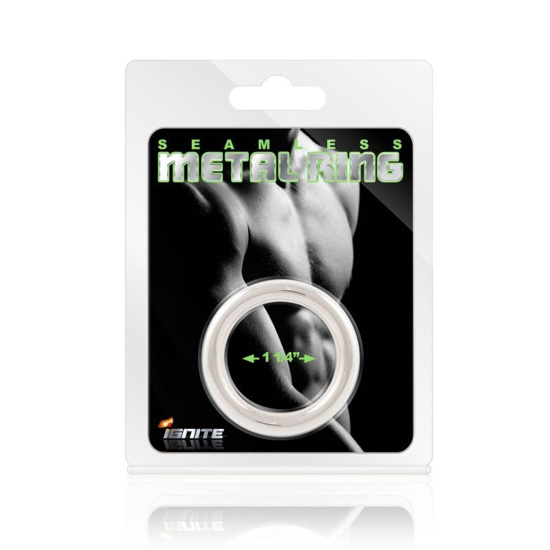 Seamless Metal Cock Ring 32mm Si Novelties