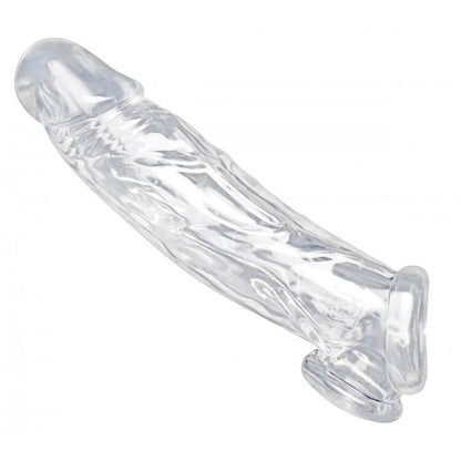 Realistic Clear Penis Enhancer and Ball Stretcher Size Matters