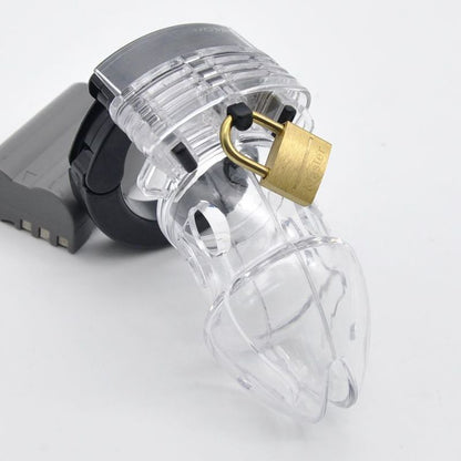 Brutus Alpha Chastity Cage Clear Brutus