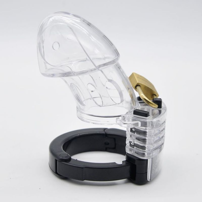 Brutus Alpha Chastity Cage Clear Brutus