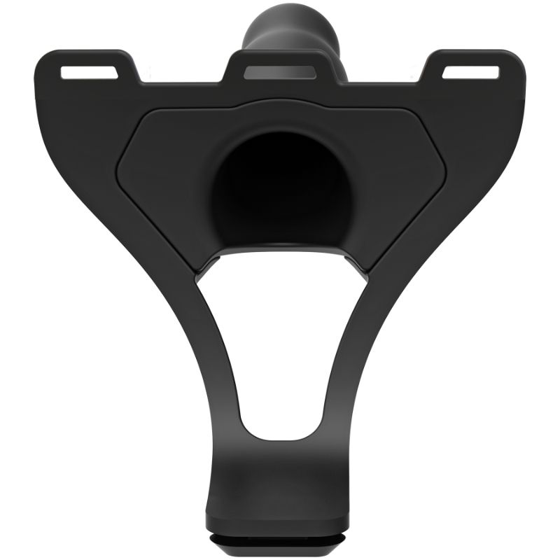 Be Daring 7in Bulbed Dong 2 Pc Hollow Silicone Strap-On Set Body Extension