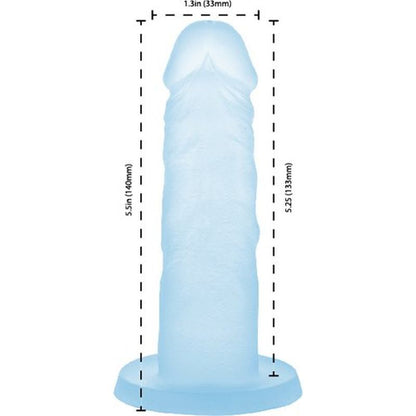 Cocktails Silicone Dildo Blue Lagoon 5.5in Addiction
