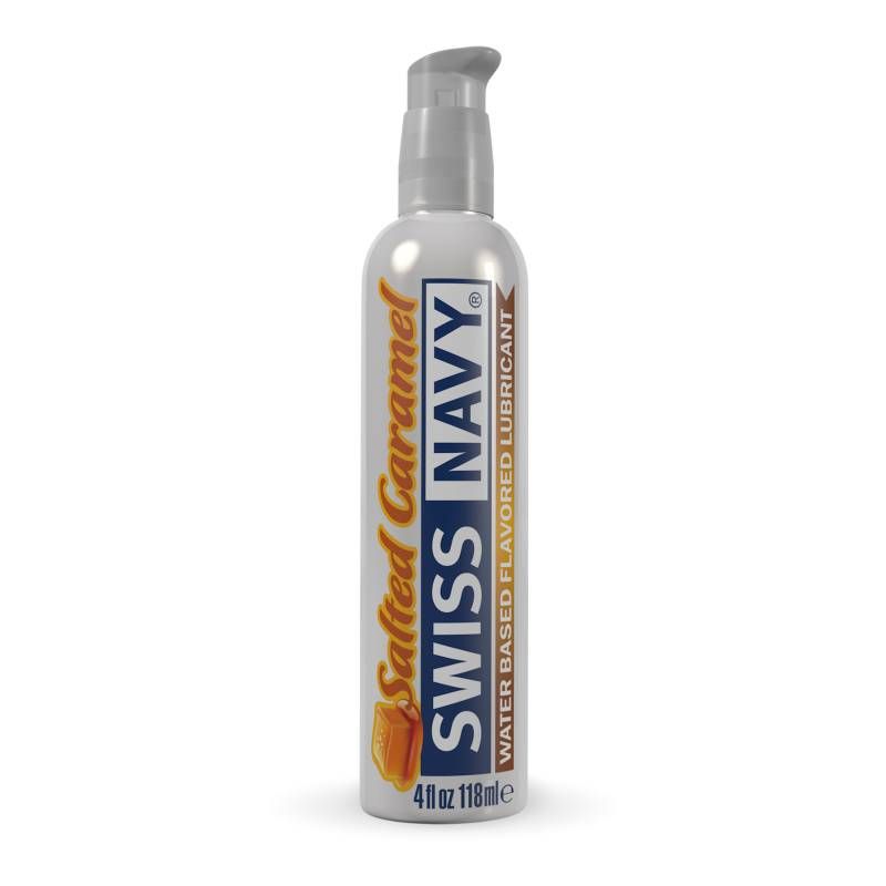 Swiss Navy Salted Caramel Lubricant 4oz/118ml Swiss Navy