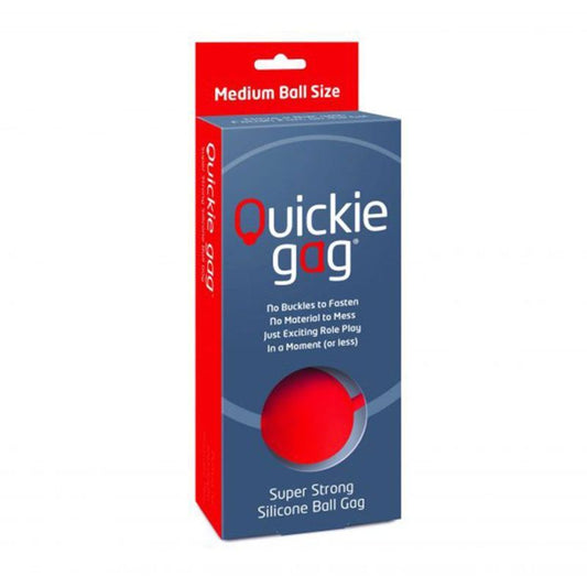 Quickie Gag Medium Ball Red Creative Conceptions