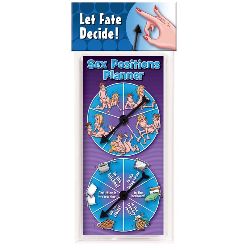 Sex Positions Planner Spinner Game Novelty