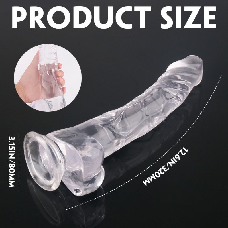 King Kong Dong w Balls Black XL S-Hande