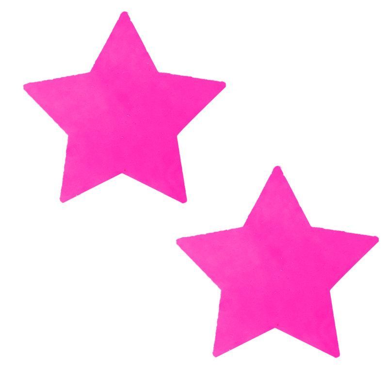 Neon Pink Starburst Starry Night Pasties Neva Nude