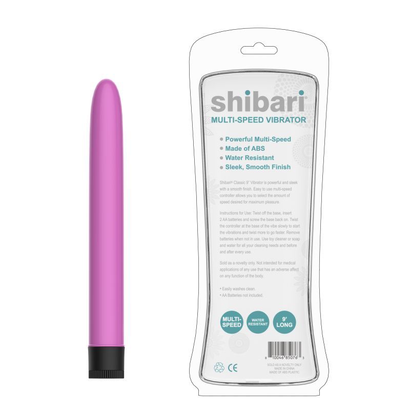Shibari Multi-Speed Vibrator 9in Pink Shibari