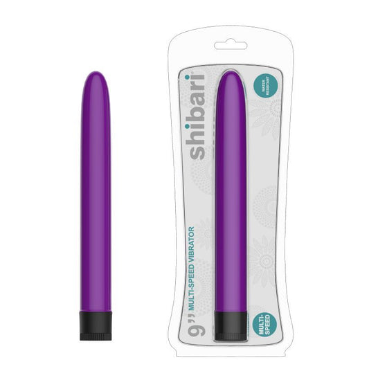Shibari Multi-Speed Vibrator 9in Purple Shibari
