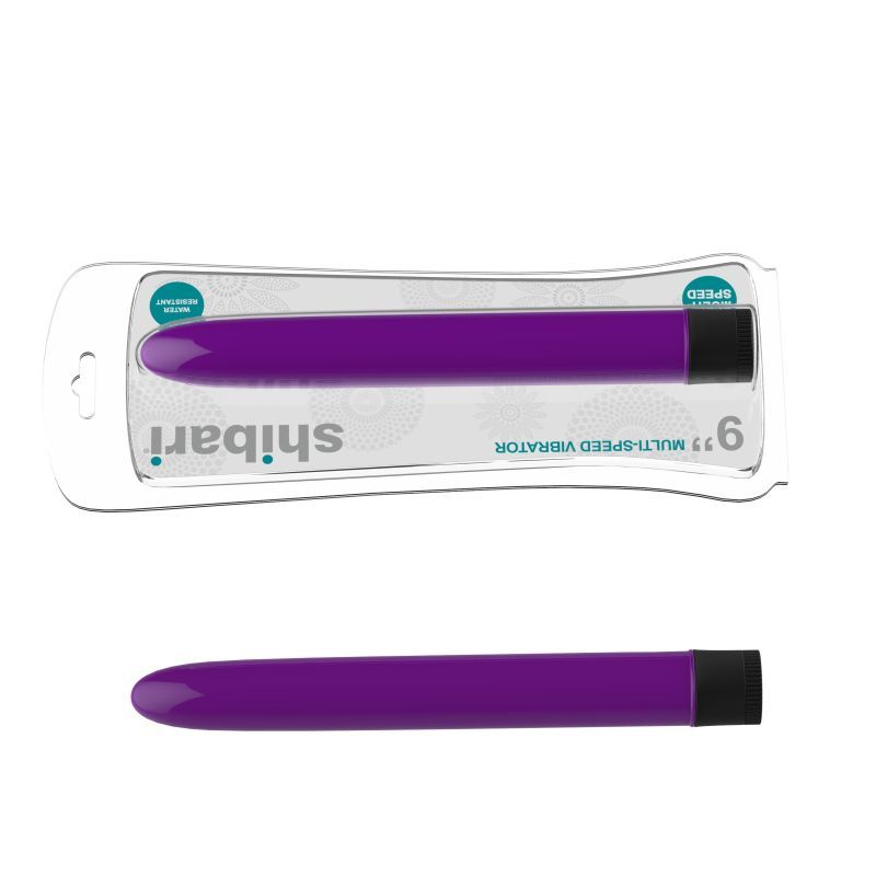 Shibari Multi-Speed Vibrator 9in Purple Shibari
