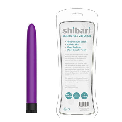 Shibari Multi-Speed Vibrator 9in Purple Shibari