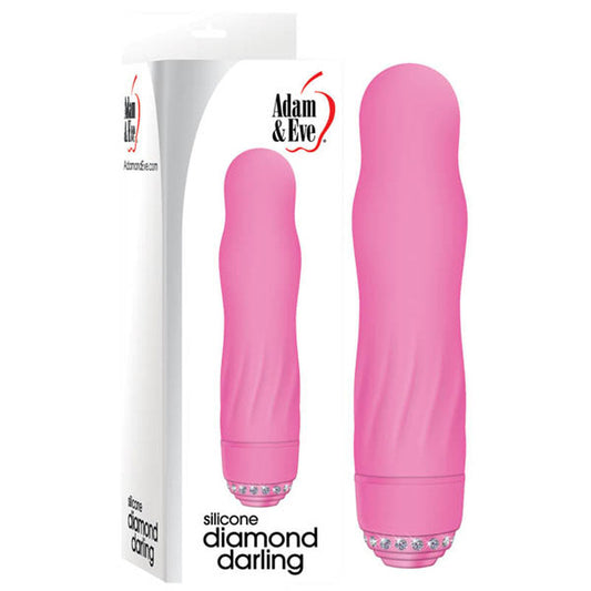 Adam & Eve Diamond Darling - Pink 10.25 cm Vibrator Adam & Eve