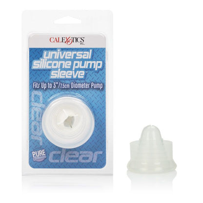 Universal Silicone Pump Sleeve Clear Calexotics