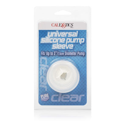 Universal Silicone Pump Sleeve Clear Calexotics