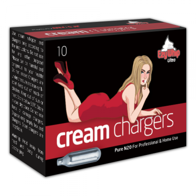 Ezywhip Ultra Cream 8g N2O Chargers 10 Pc Best Whip