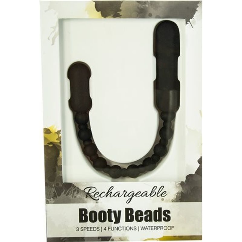 Rechargeable Booty Beads Black PowerBullet