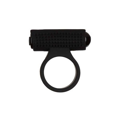 Power Bullet Cosmic Cock Ring w Bullet Black PowerBullet