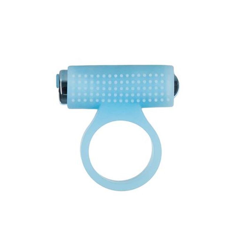 Power Bullet Cosmic Cock Ring w Bullet Glow in the Dark PowerBullet