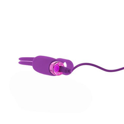 Power Bullet Teasing Tongue w Rechargeable Bullet Purple PowerBullet