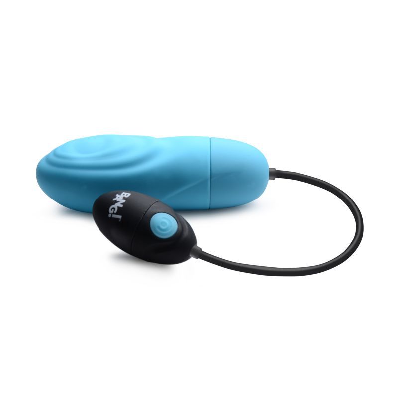 7X Pulsing Rechargeable Bullet Blue Bang