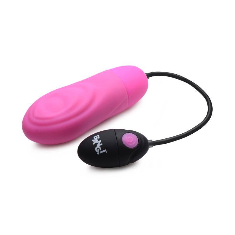 7X Pulsing Rechargeable Bullet Pink Bang