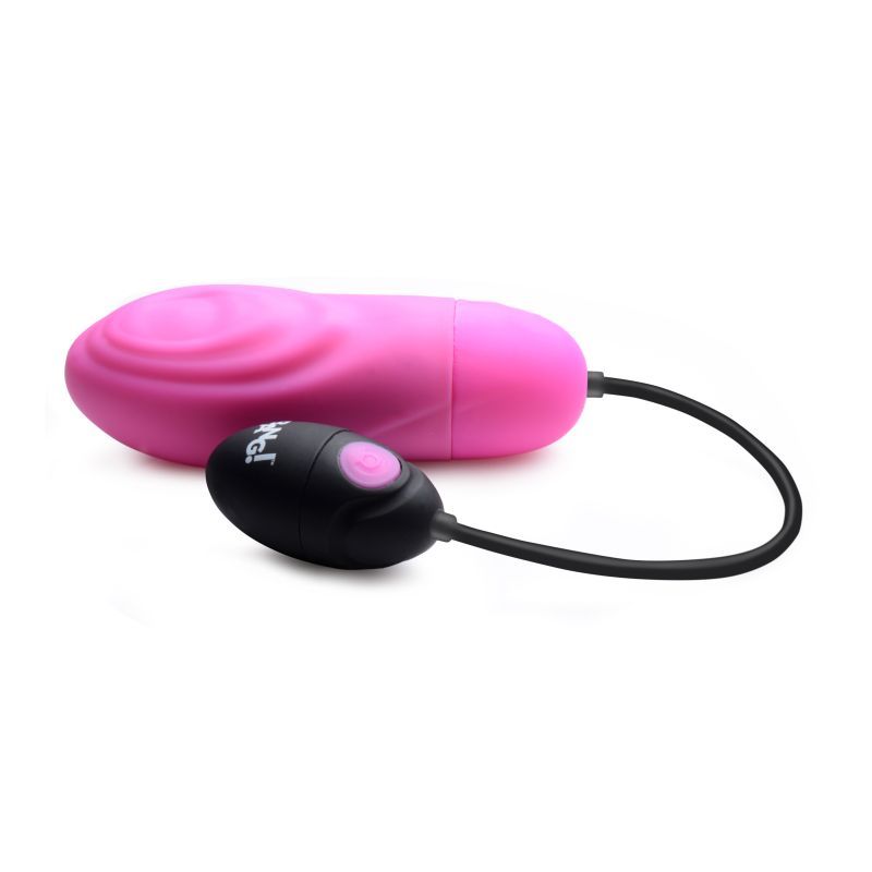7X Pulsing Rechargeable Bullet Pink Bang