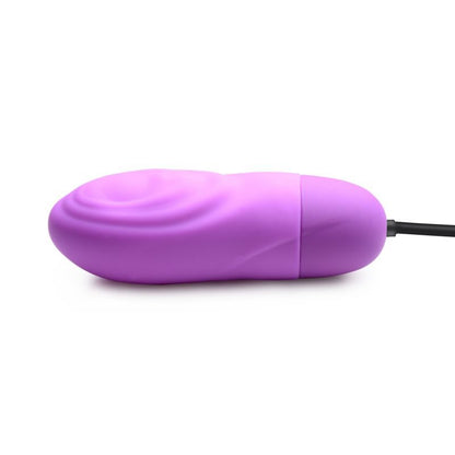 7X Pulsing Rechargeable Bullet Purple Bang