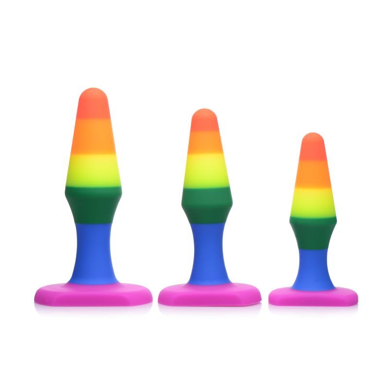 Rainbow Ready Anal Trainer Set Frisky
