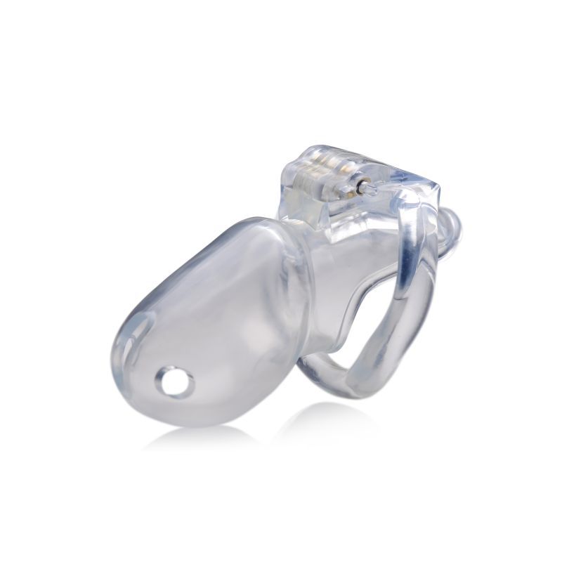 Clear Captor Chastity Cage Large Master Series