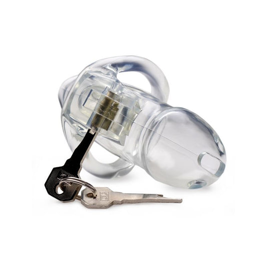 Clear Captor Chastity Cage Small Master Series
