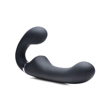 Mighty Rider 10X Strapless Strap-On Black w Remote Strap U