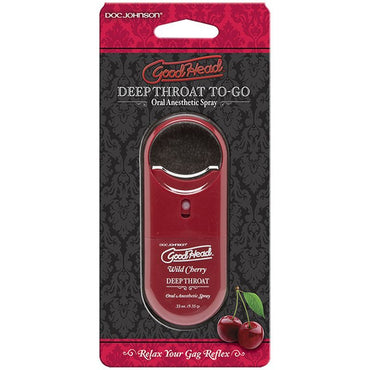 GoodHead To-Go Deep Throat Spray Wild Cherry 9ml GoodHead