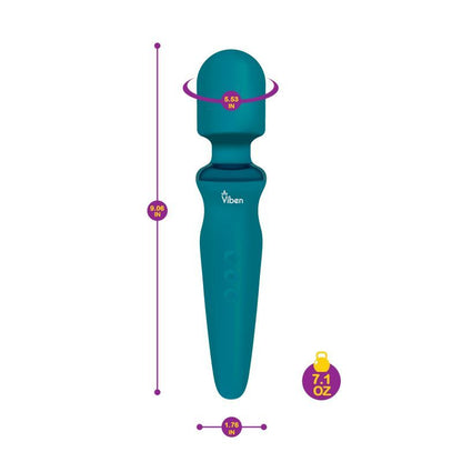Viben Fierce Rechargeable Wand Massager Ocean Viben