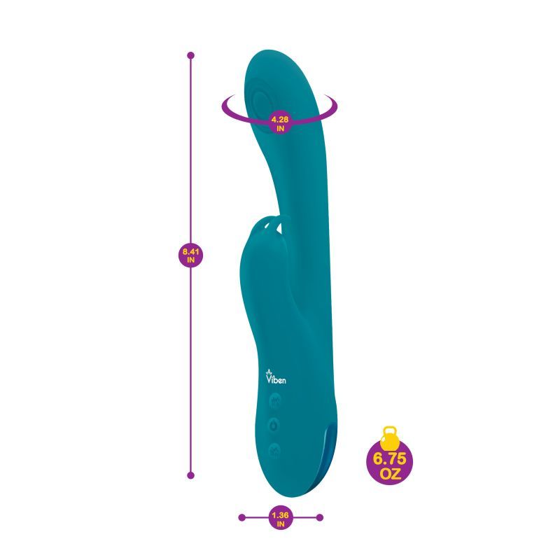 Viben Razzle Rechargeable Thumping Rabbit Ocean Viben