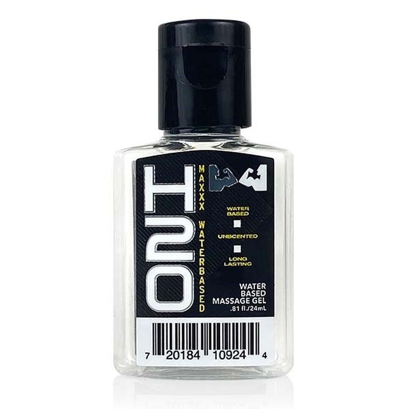H2O MAXXX Lubricant Gel Travel Size 24ml Elbow Grease
