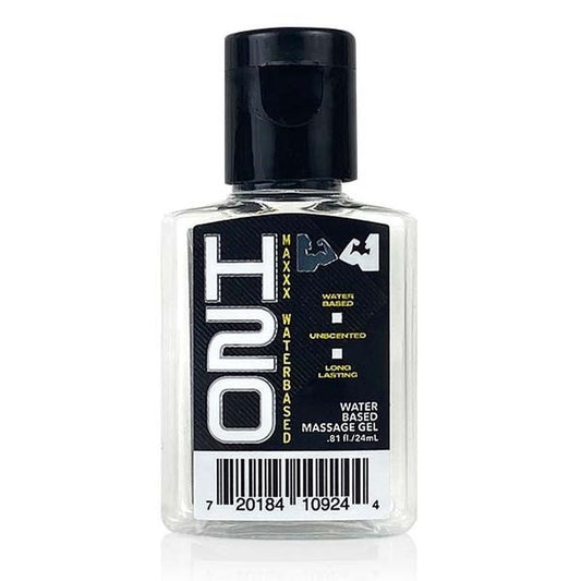H2O MAXXX Lubricant Gel Travel Size 24ml Elbow Grease