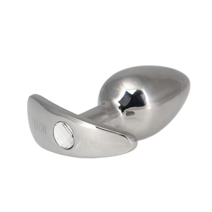 Pillow Talk Sneaky Luxurious Stainless Steel Anal Plug w Swarovski Crystal Pillow Talk
