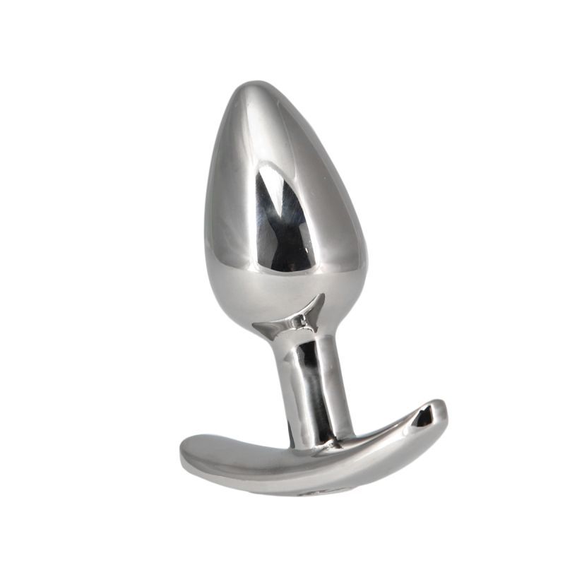 Pillow Talk Sneaky Luxurious Stainless Steel Anal Plug w Swarovski Crystal Pillow Talk