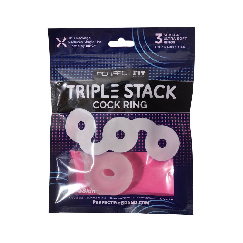 Triple Stack Cock Ring PerfectFit