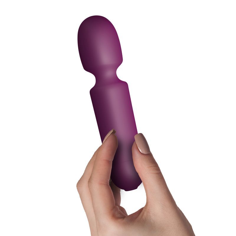 SugarBoo Playful Passion Wand Vibe Burgundy Rocks Off