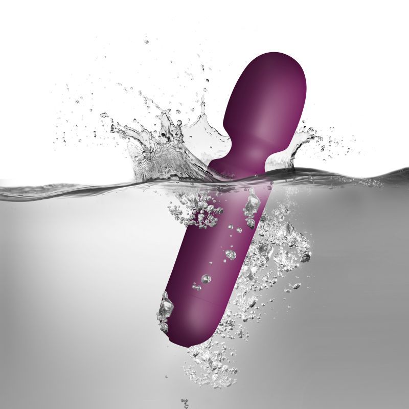 SugarBoo Playful Passion Wand Vibe Burgundy Rocks Off
