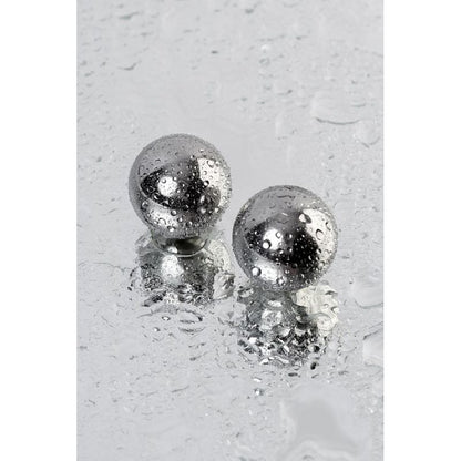 Silver Metal 2 Pc Vaginal Balls 25mm Metal